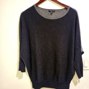 Eileen Fisher long sleeve  top Italian yarn  merino wool